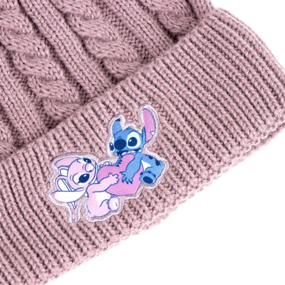 Conjunto Gorro e Luvas Stitch Disney