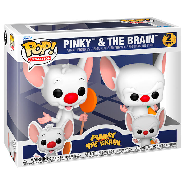 Pack 2 figuras Funko POP Pinky & The Brain