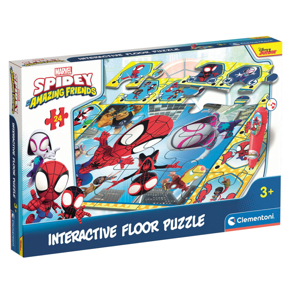 Puzzle Interactivo Spidey Marvel 24pcs