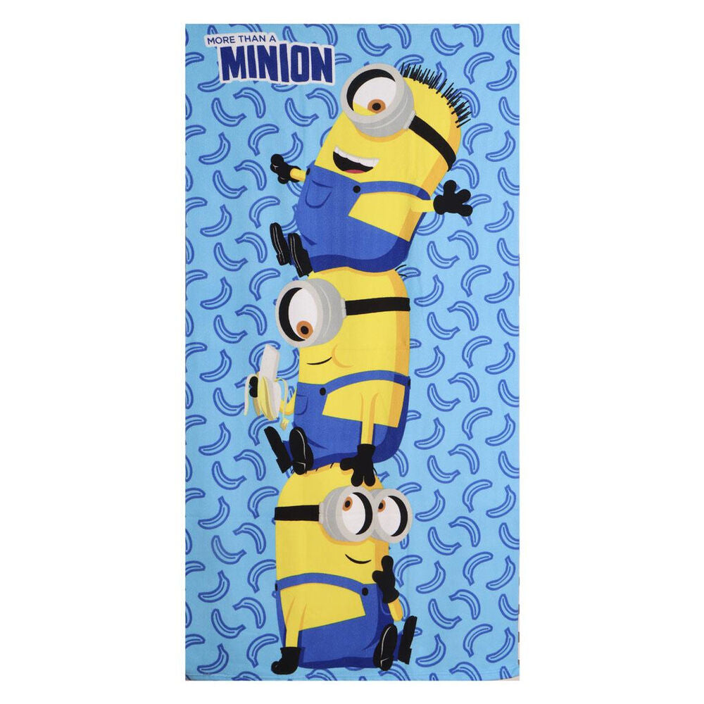 Toalha de Praia Microfibra Minions