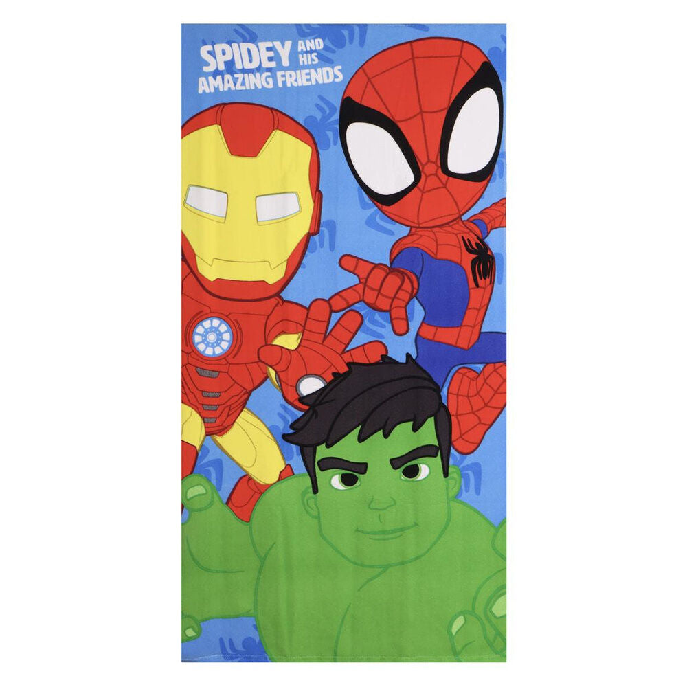 Toalha de Praia Microfibra Spidey Marvel