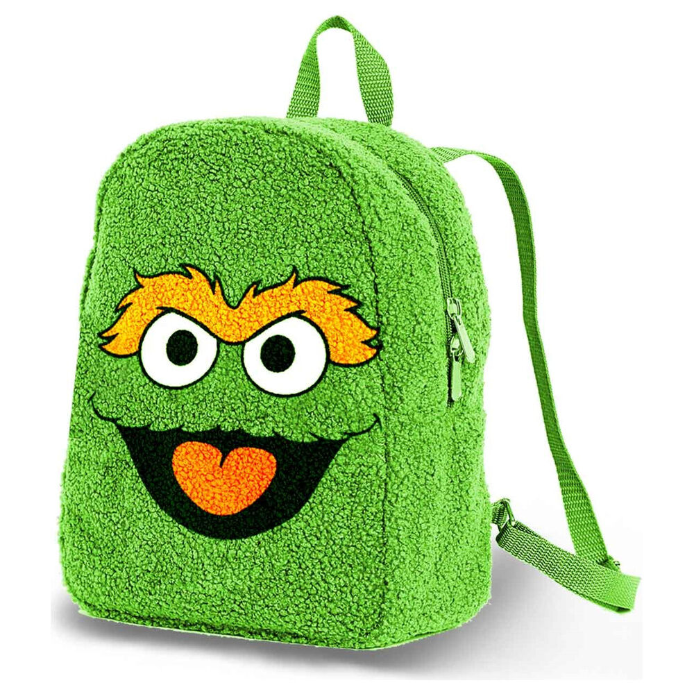 Mochila Creche Oscar Rua Sésamo 25cm