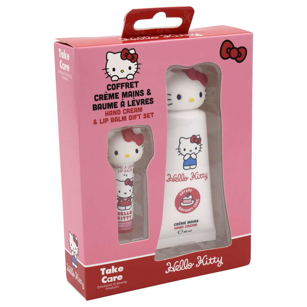 Hand Cream + Lip Balm Hello Kitty