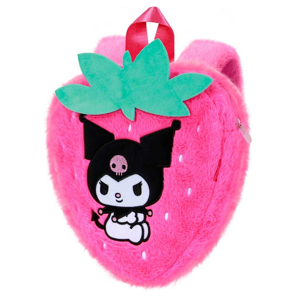 Mochila Creche Fresa Kuromi Hello Kitty and Friends