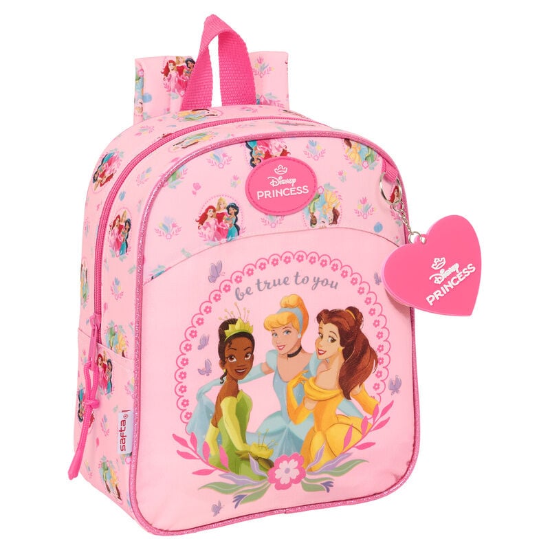 Mochila Creche Princesas Disney 27cm Adaptável