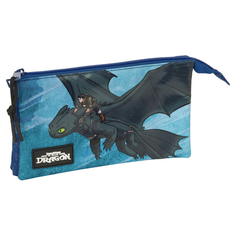 Estojo Triplo How to Train Your Dragon