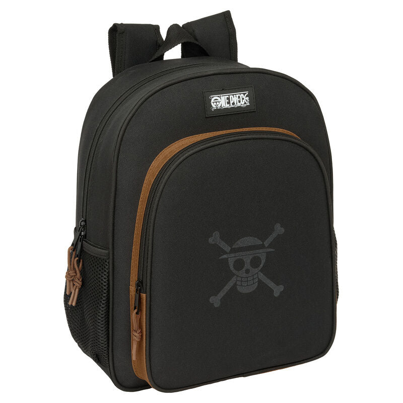 Mochila Escolar Média One Piece 38cm Adaptável