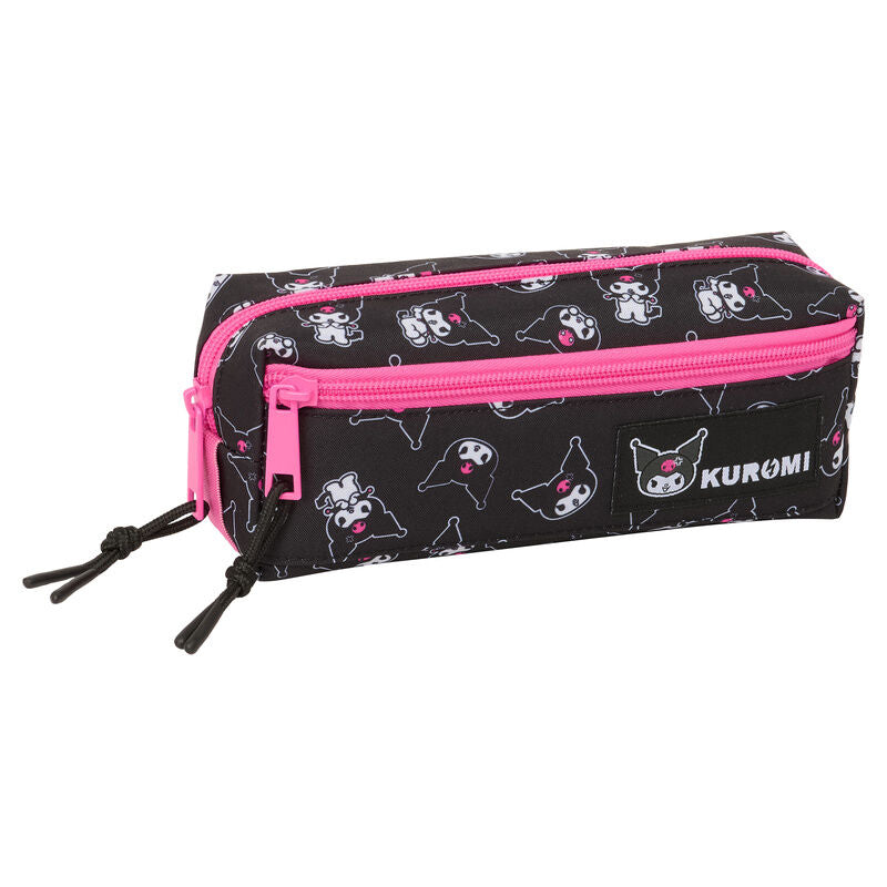 Estojo Triplo Kuromi Hello Kitty