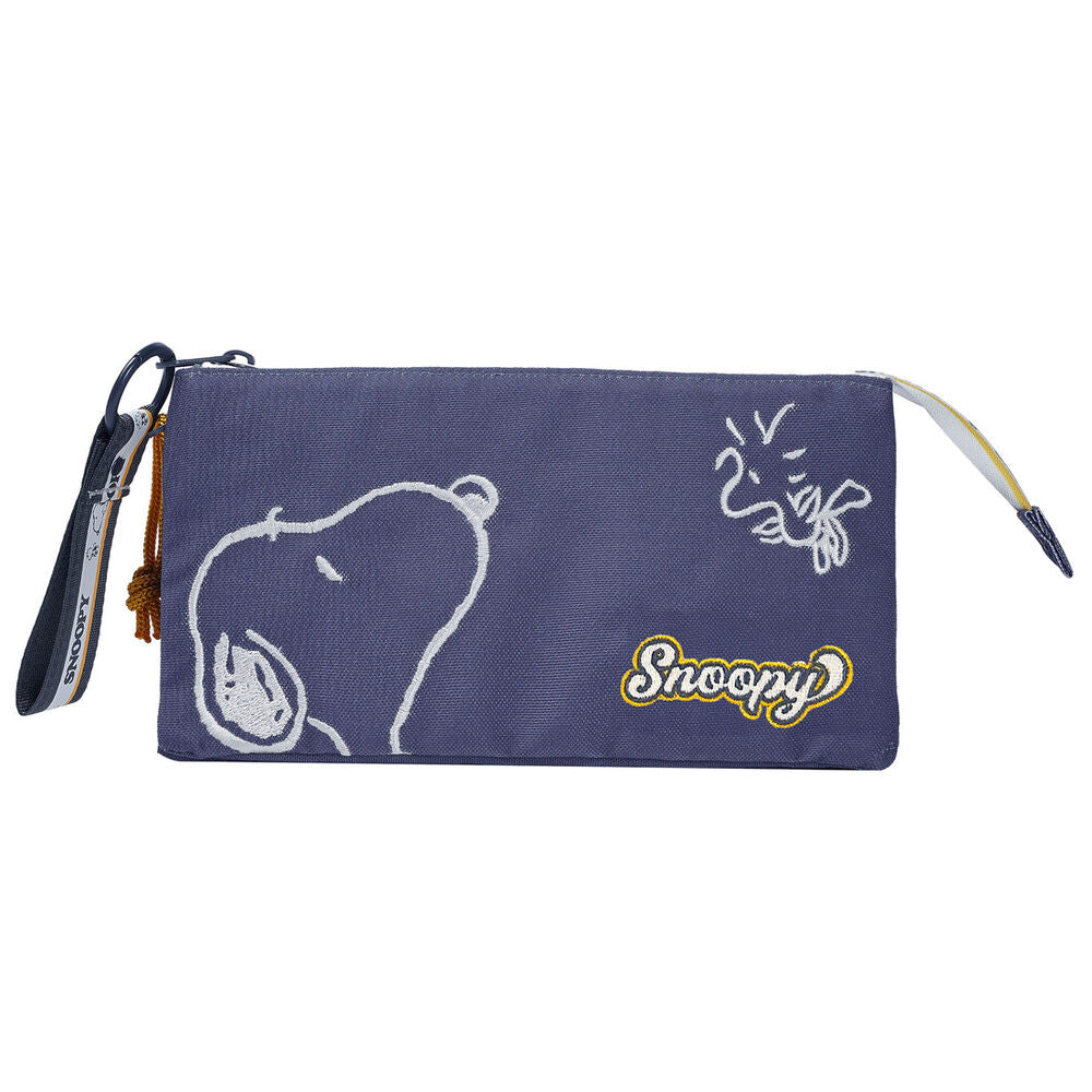 Estojo Triplo Snoopy Penuts
