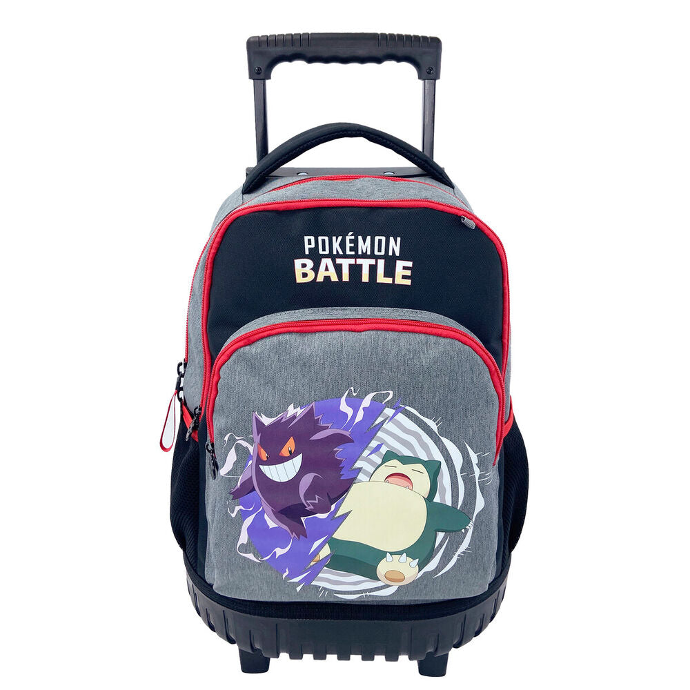 Mochila Escolar Trolley Battle Pokemon