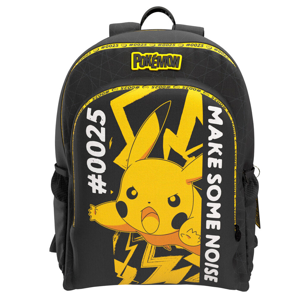 Mochila Escolar Pikachu Twilight Champions Pokemon 42cm