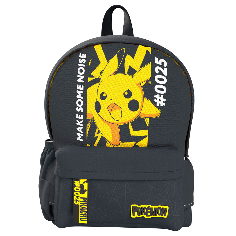 Mochila Escolar Adaptável Pikachu Twilight Champions Pokemon 41cm