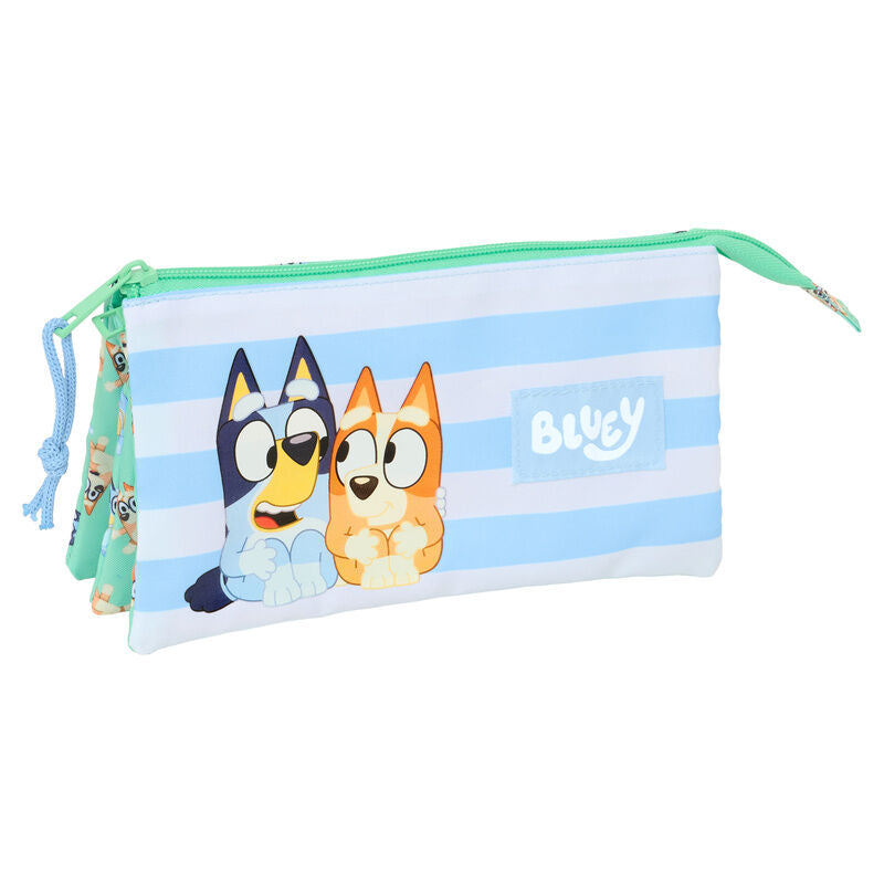 Estojo Triplo Sisters Bluey