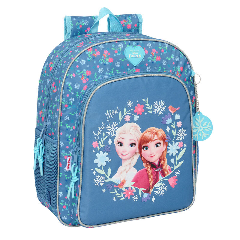 Mochila Escolar Média Frozen Disney 38cm Adaptável