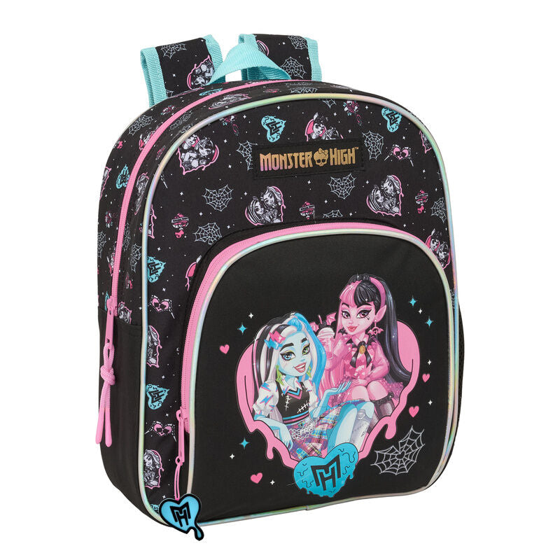 Mochila Pré-Escolar Adaptável Monster High 34cm