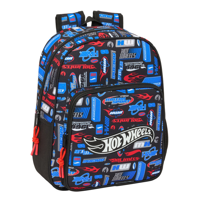 Mochila Pré-Escolar Adaptável Hot Wheels 33cm