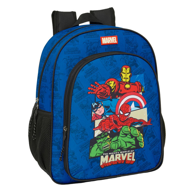 Mochila Pré-Escolar Adaptável Avengers Marvel 32cm