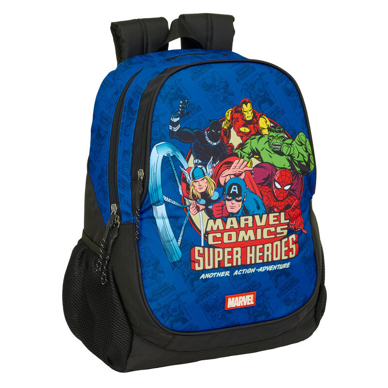 Mochila Escolar Avengers Marvel 44cm Adaptável