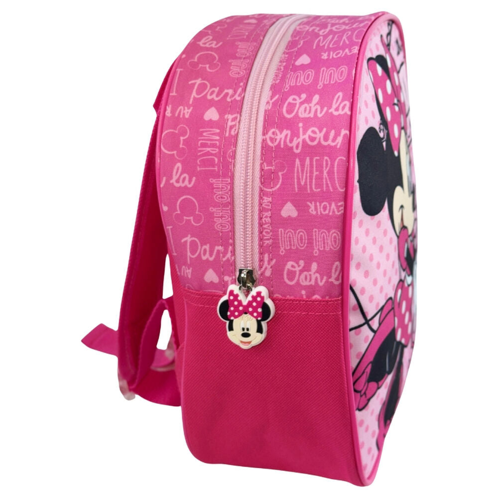 Mochila Creche Paris Minnie Disney 26cm