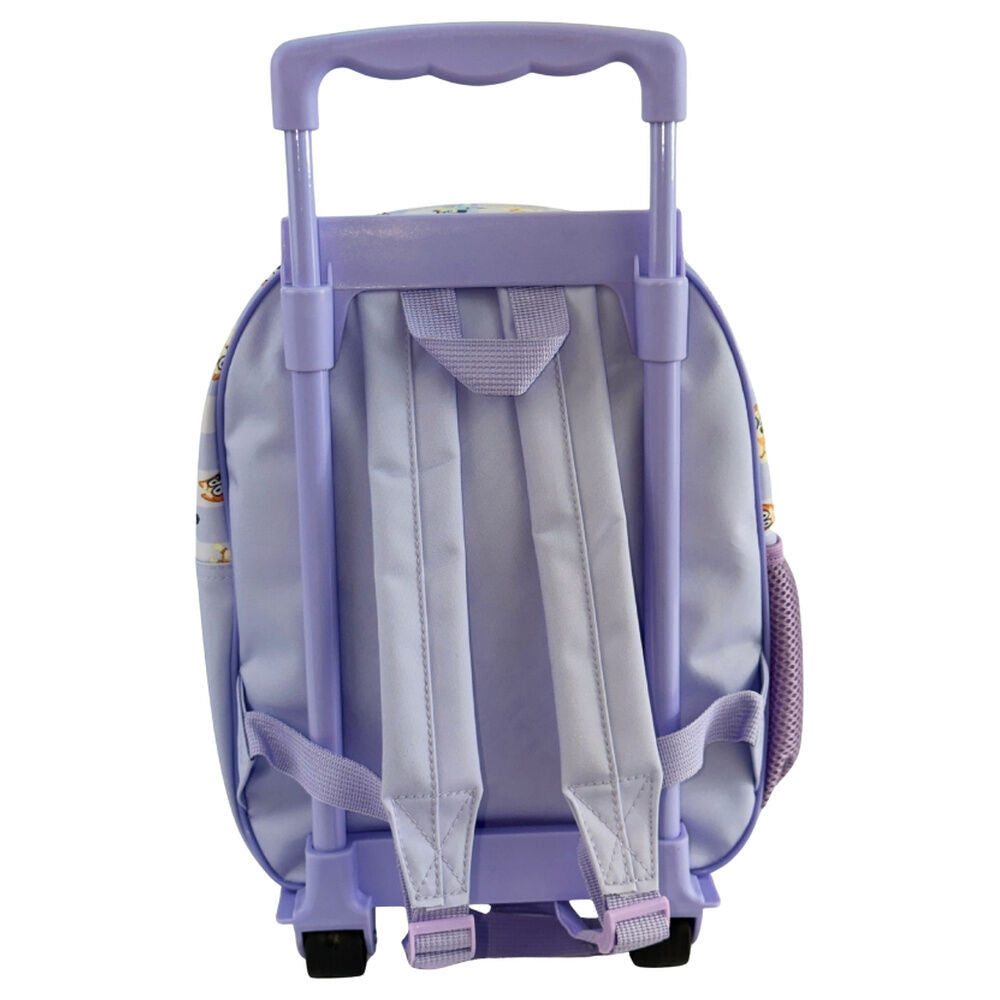 Mochila Pré-Escolar Trolley 3D Puppy Bluey 32cm