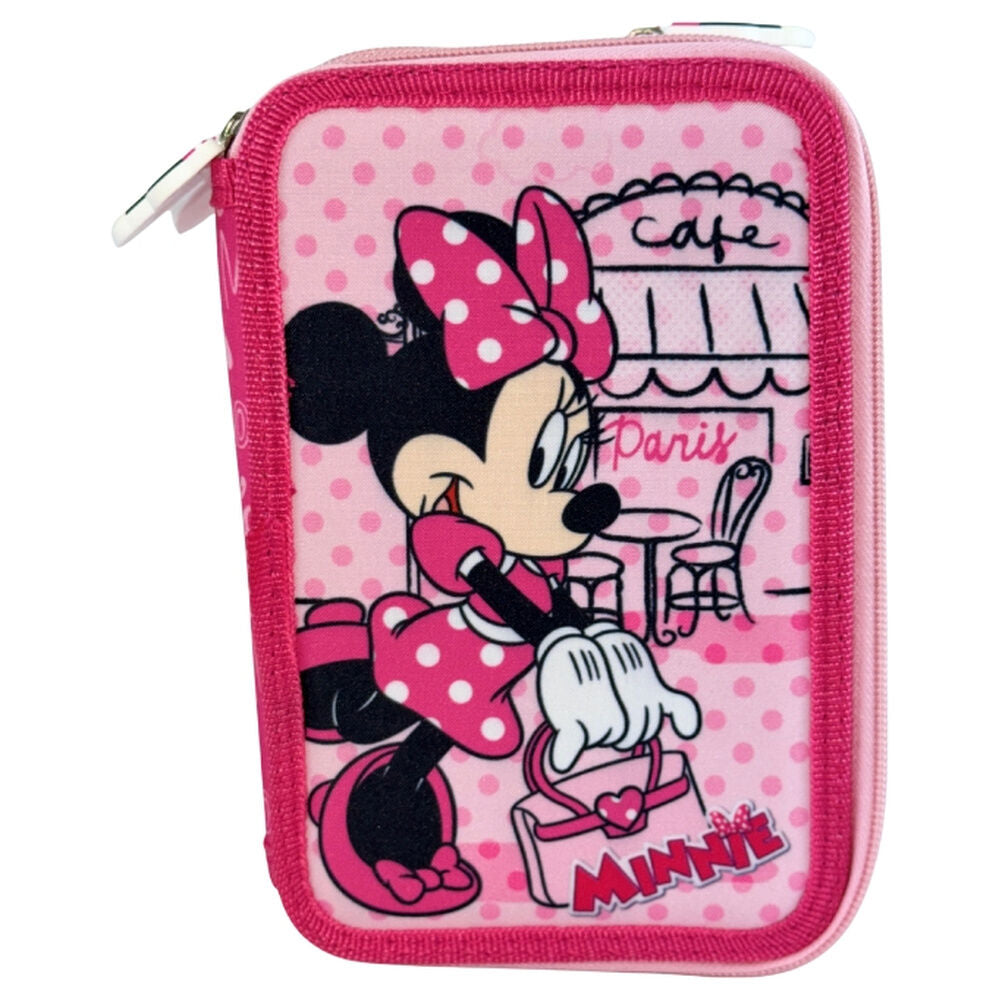Estojo Triplo Paris Minnie Disney