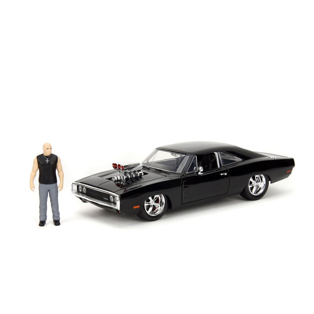 Pack figura Dominic Toretto & Carro Dodge Charger R/T Fast & Furious