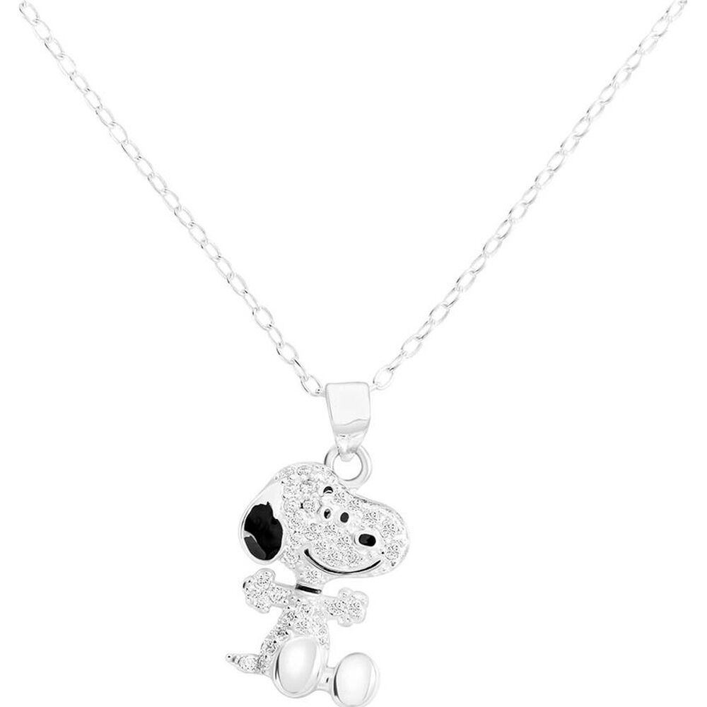 Colar Prata 3D Snoopy Peanuts