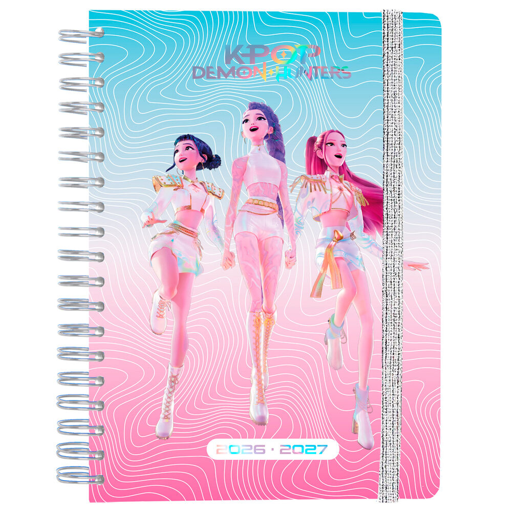 Agenda Escolar K-Pop Demon Hunters 2026/2027