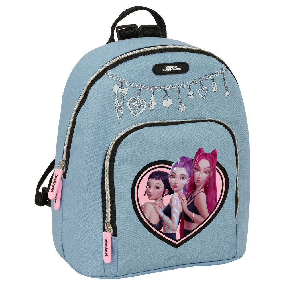 Mochila Pré-Escolar Huntrix K-Pop Demon Hunters 30cm