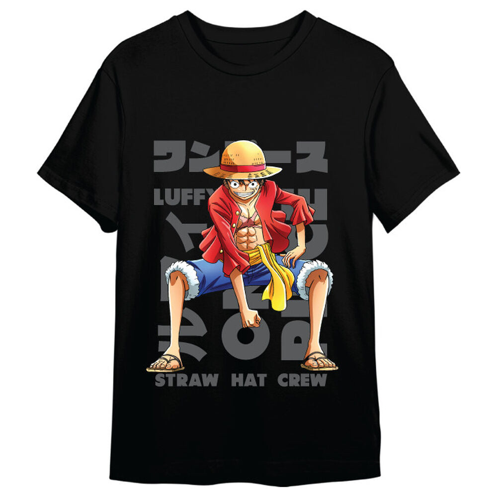 T-Shirt Adulto Tamanho 2XL Monkey D. Luffy One Piece