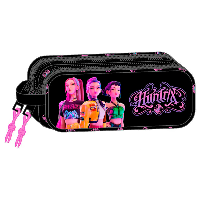 Estojo Duplo 3D K-Pop Demon Hunters