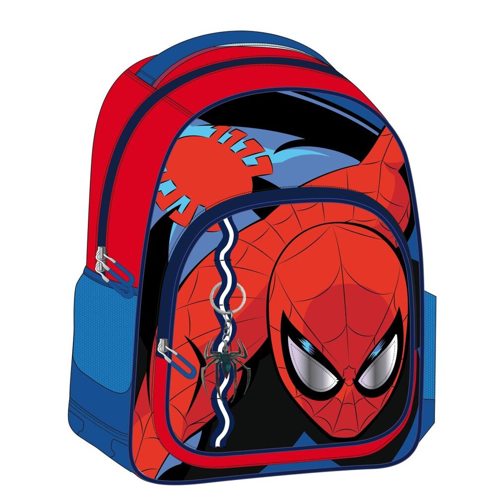 Mochila Escolar Spiderman Marvel 42cm Adaptável