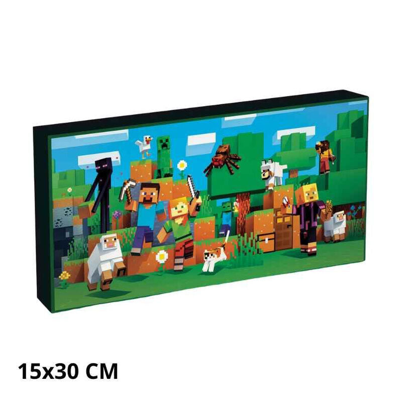 Tela com Luz Minecraft