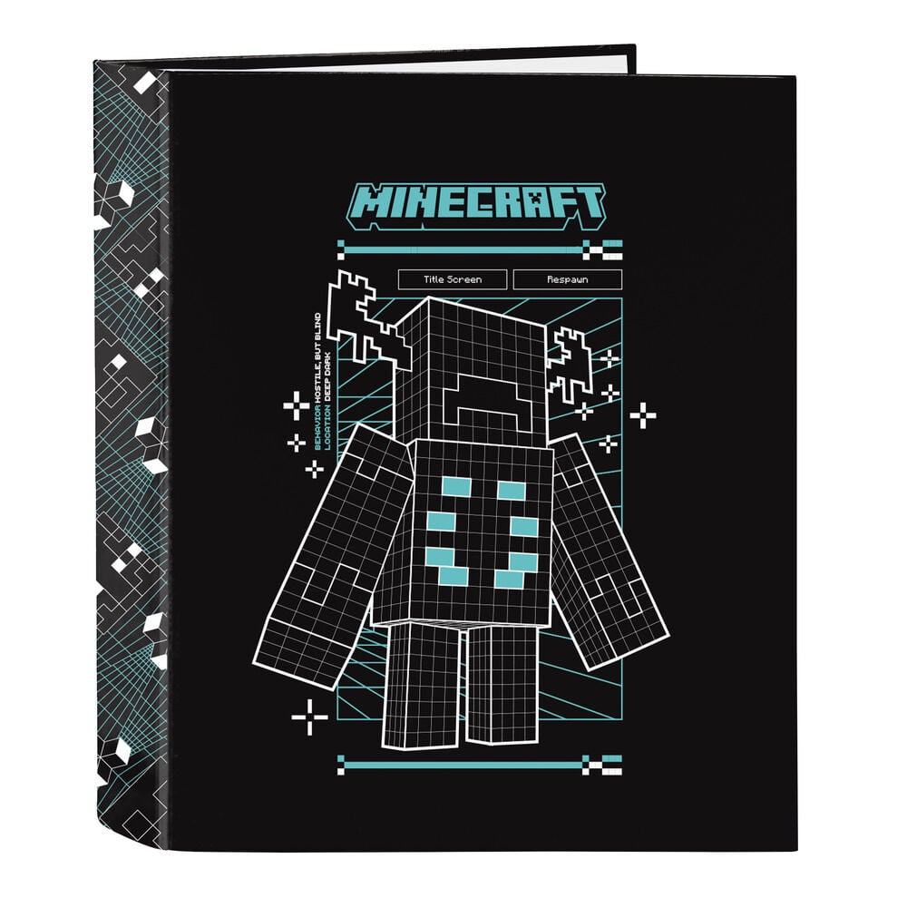 Capa A4 Anilhas Screen Minecraft