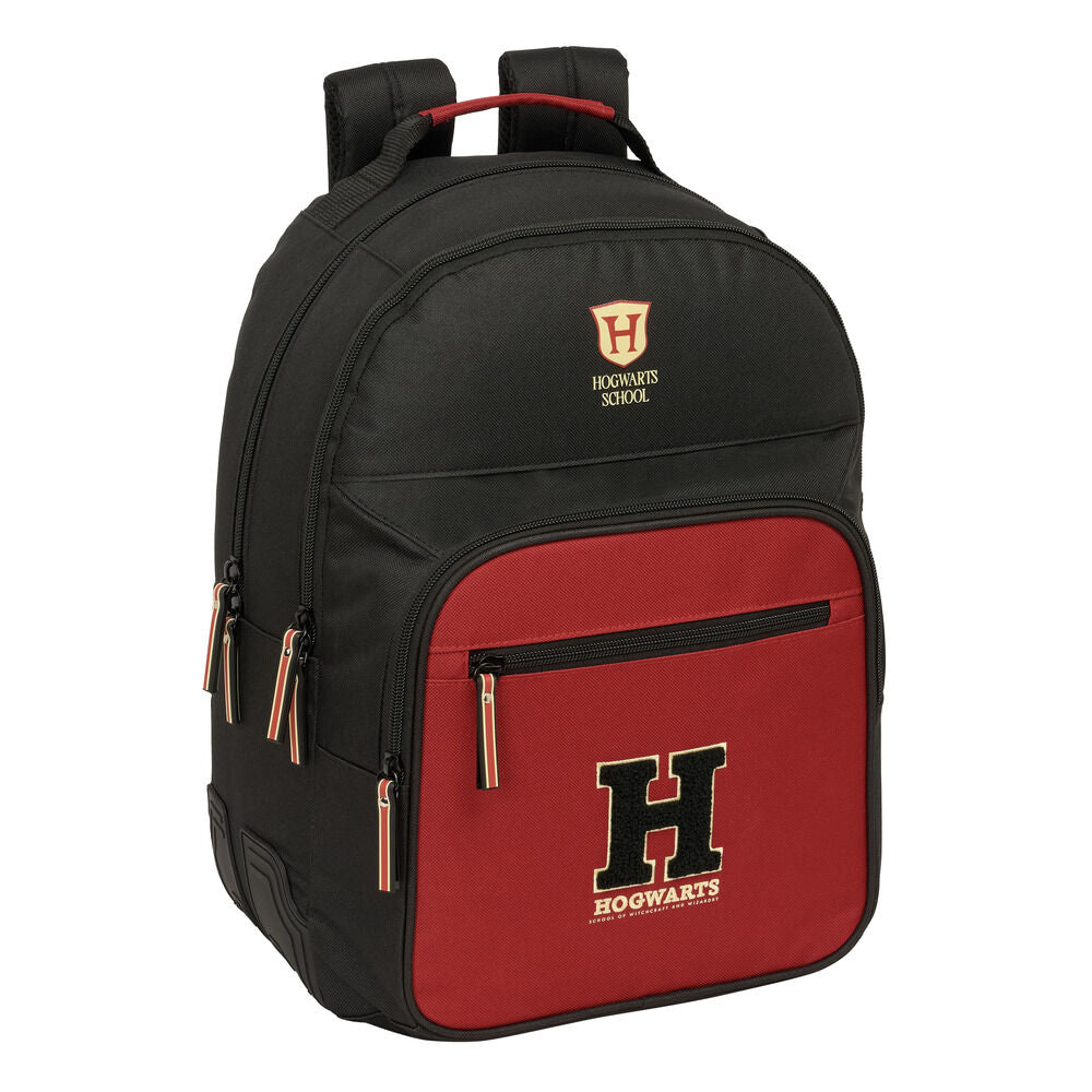 Mochila Escolar Hogwarts Harry Potter 42cm Adaptável