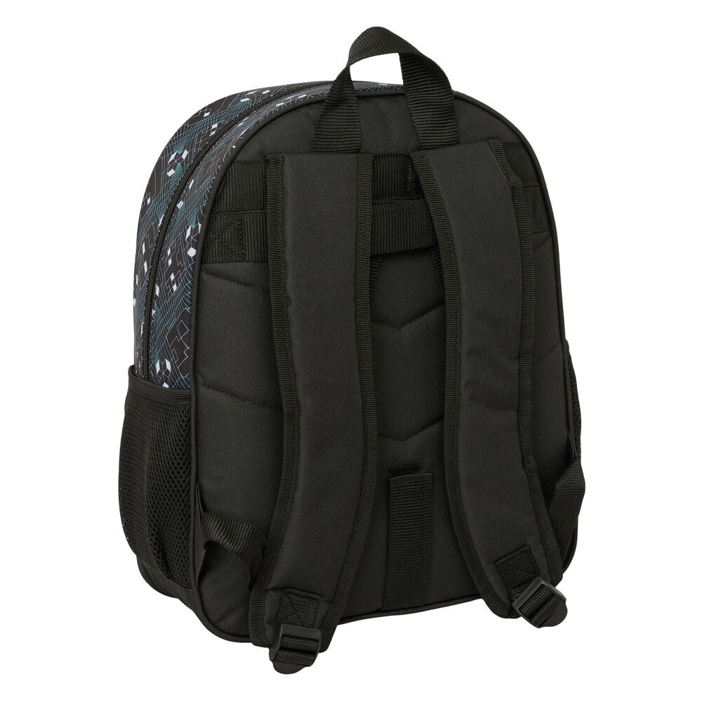 Mochila Escolar Média Screen Minecraft 38cm Adaptável