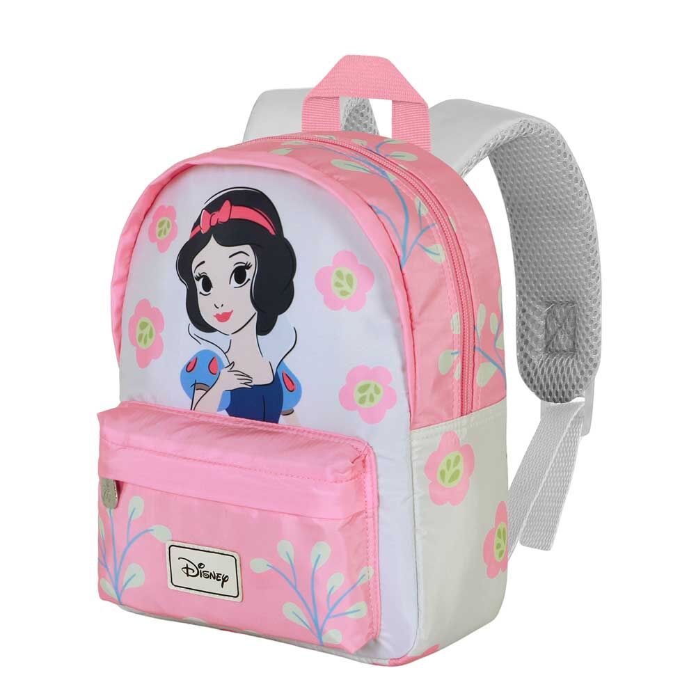 Mochila Creche Flower Branca de Neve Disney 27cm