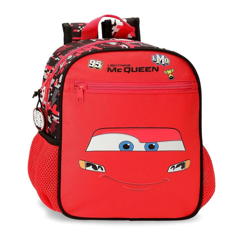 Mochila Creche Mcqueen Cars Disney 28cm Adaptável