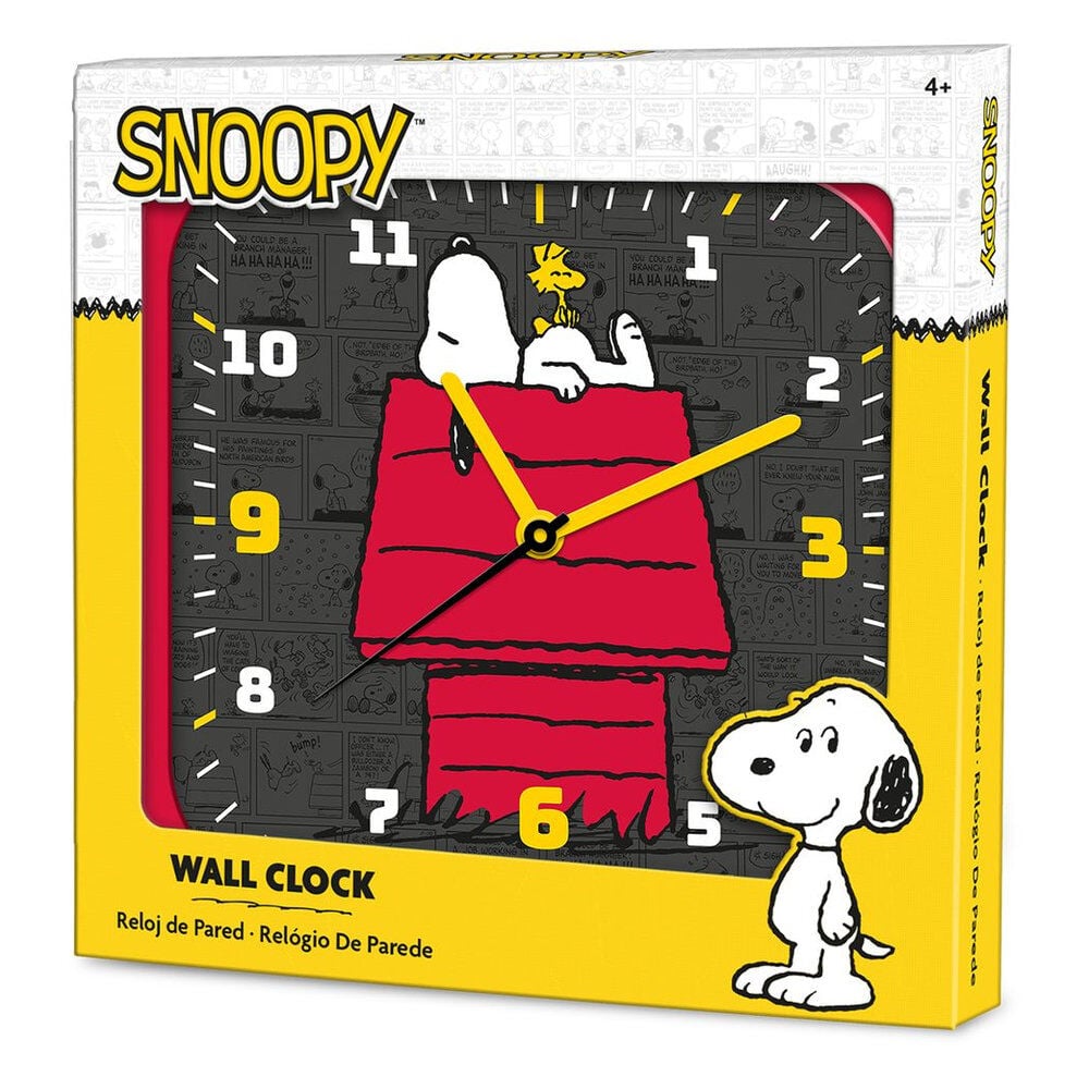 Relógio de Parede Snoopy Peanuts
