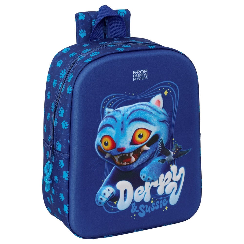 Mochila Creche 3D Derpy K-Pop Demon Hunters 27cm