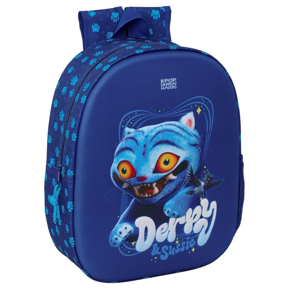 Mochila Pré-Escolar 3D Derpy K-Pop Demon Hunters 33cm
