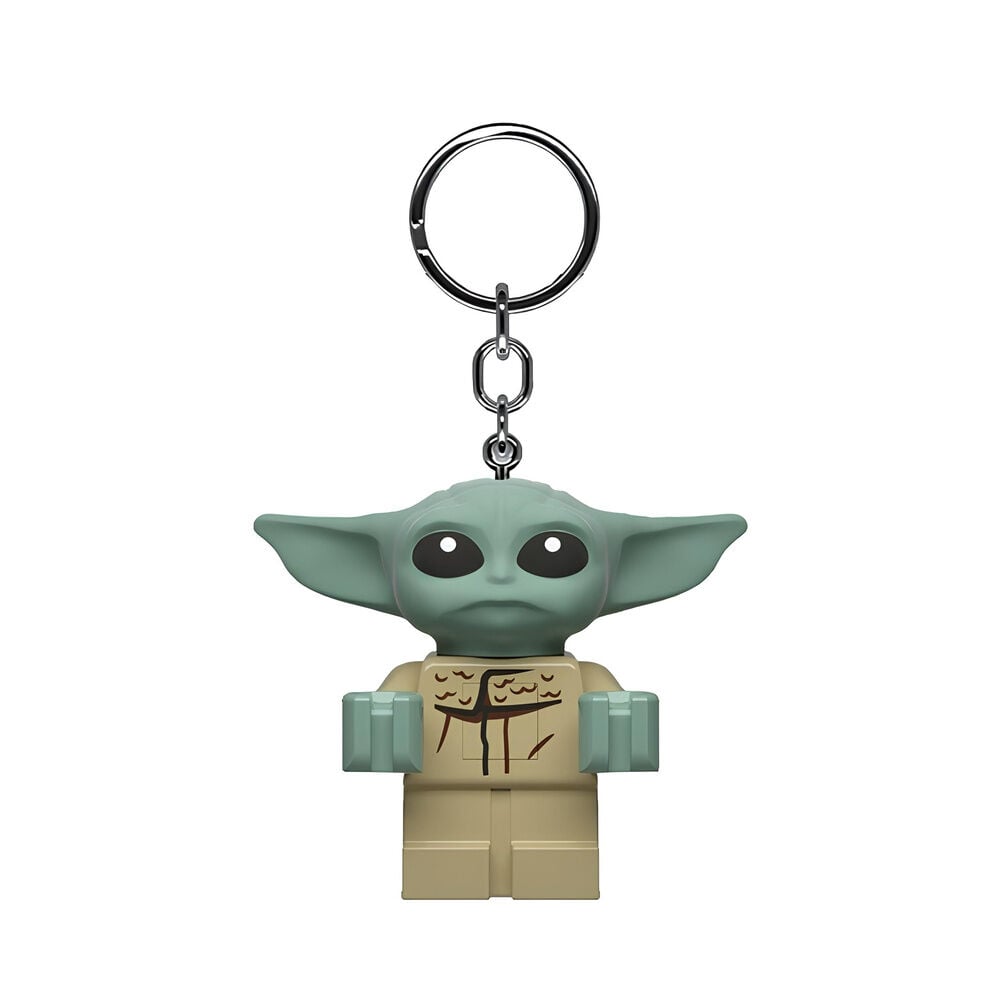 Porta-Chaves com Luz The Mandalorian Grogu Star Wars Lego