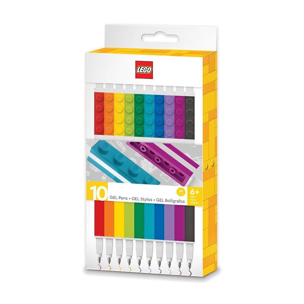 Conjunto de canetas de gel Lego