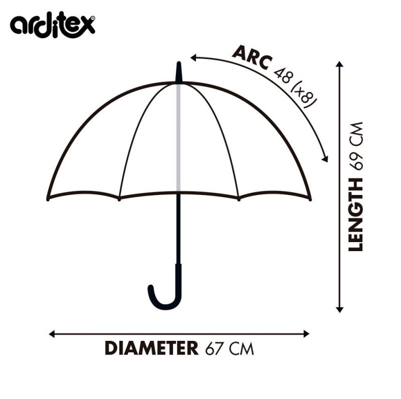 Guarda Chuva Transparente Eva Lilo &amp; Stitch Manual 67cm Cor Sortida