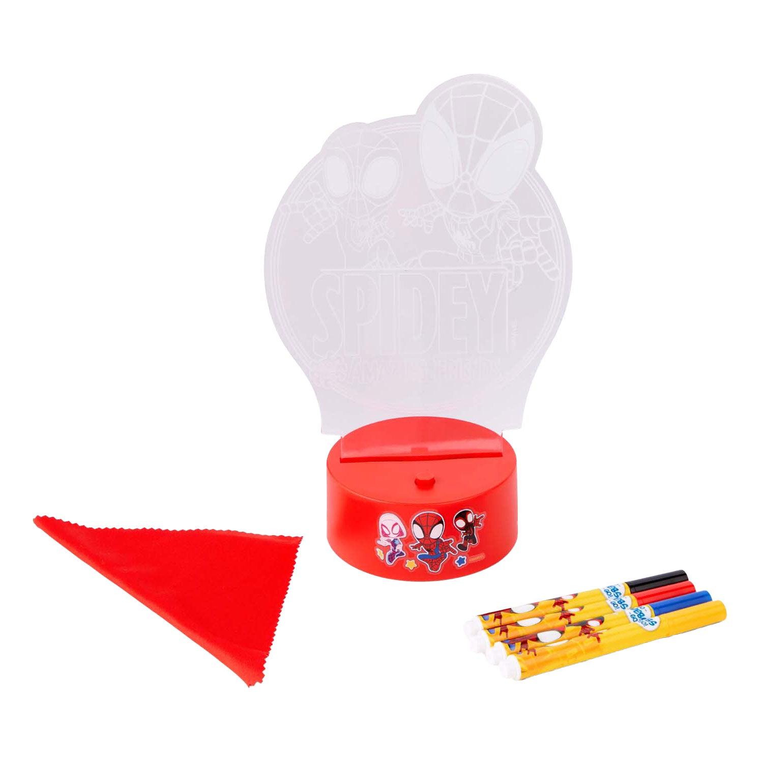 Candeeiro Led Para Pintar Diy Disney Spidey