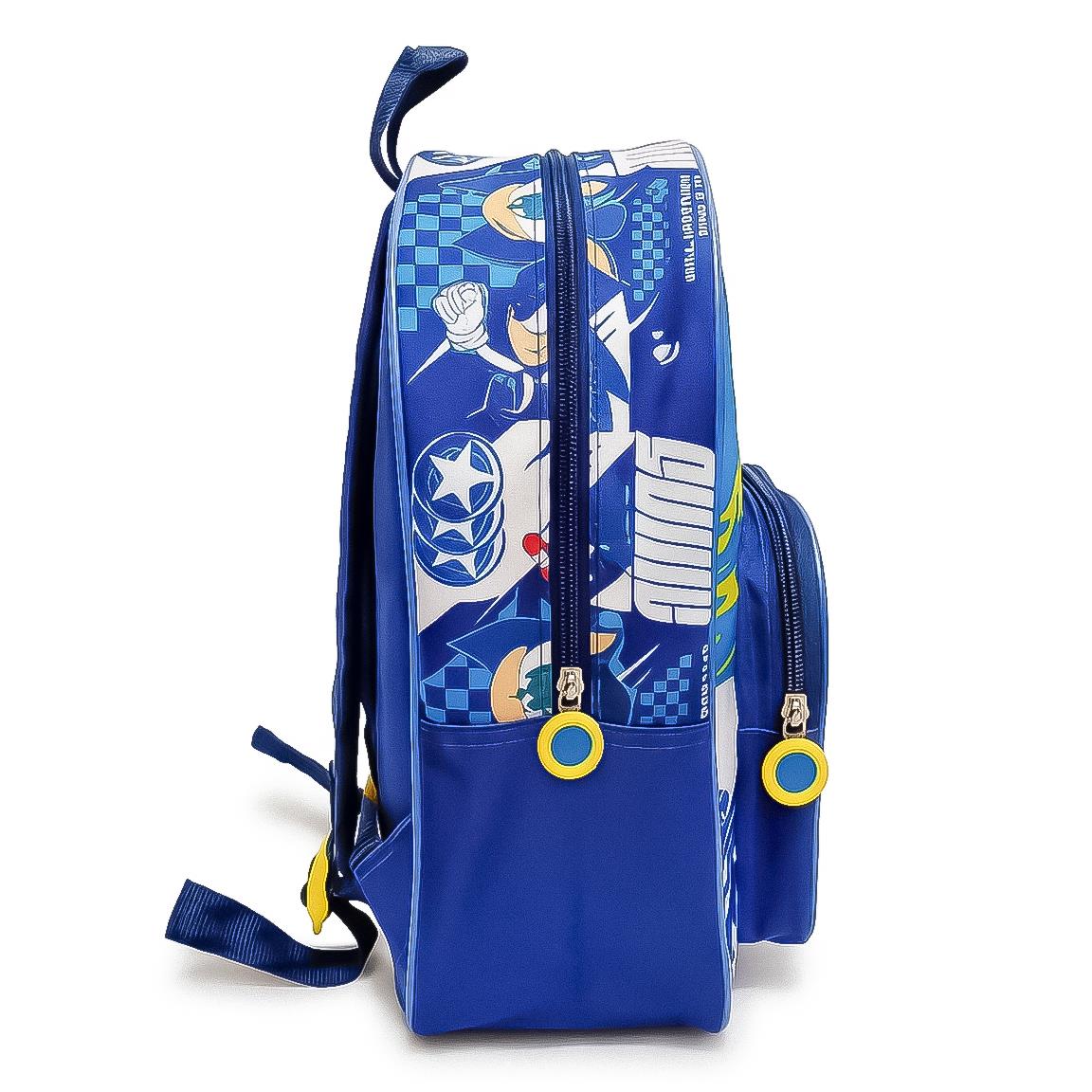 Mochila Pré-Escolar Sonic the Hedgehog 30cm
