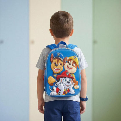 Mochila Pré-Escolar 3D Patrulha Pata 30cm