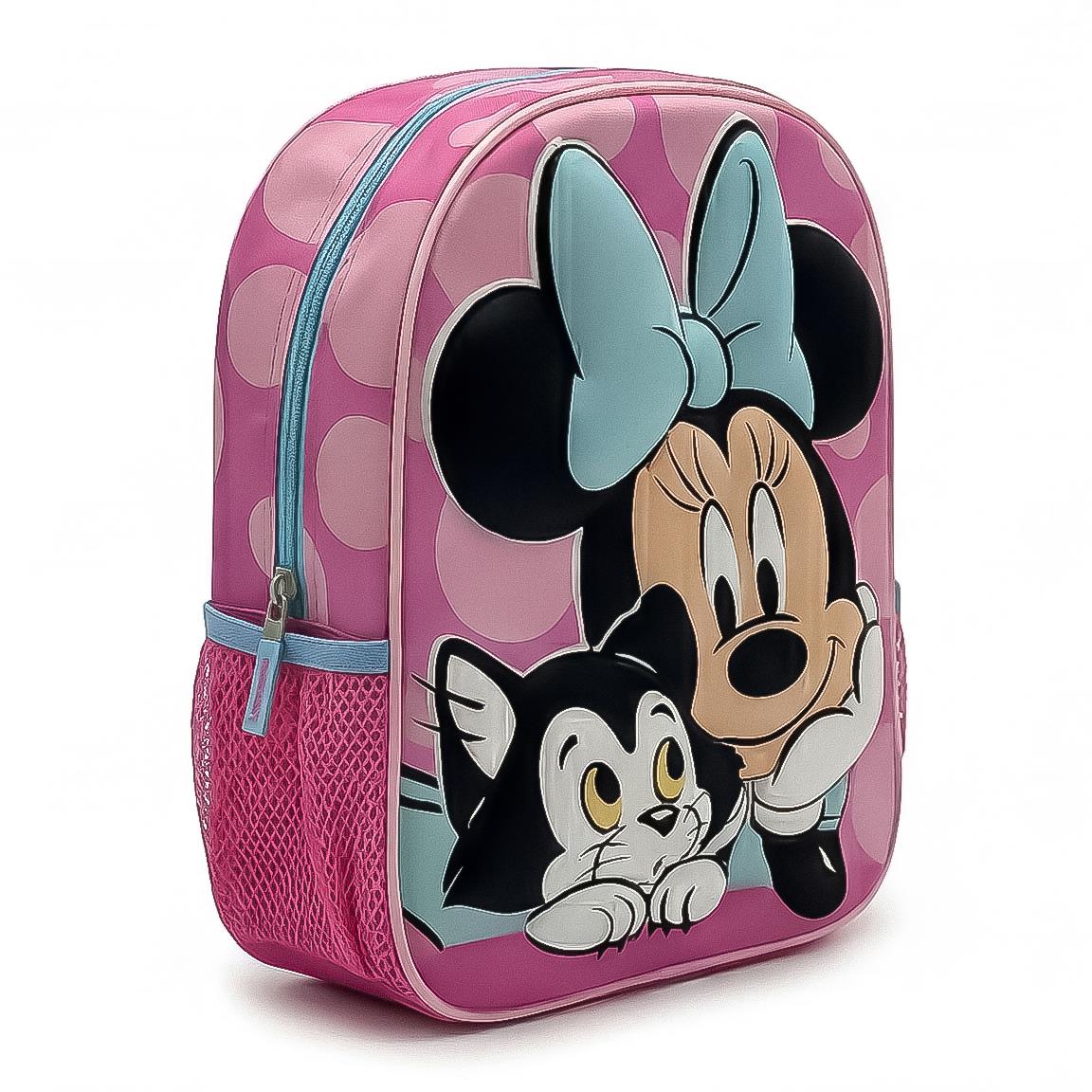 Mochila Pré-Escolar 3D Minnie Disney 30cm