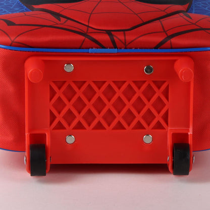 Mochila Pré-Escolar Trolley 3D Spiderman Marvel 30cm