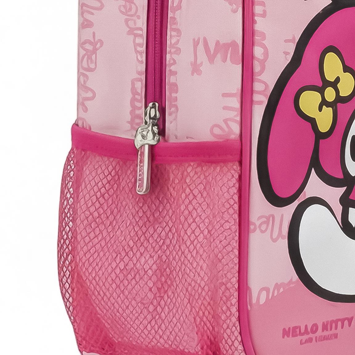 Mochila Pré-Escolar Trolley 3D Hello Kitty and Friends 30cm